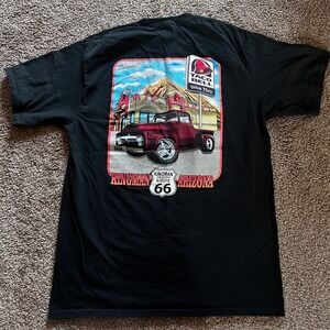 Taco Bell Route‎ 66 Kingman Arizona Drive Thru Graphic Black T Shirt
